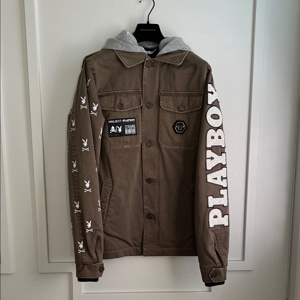NWT Philipp Plein Playboy Hooded Parka